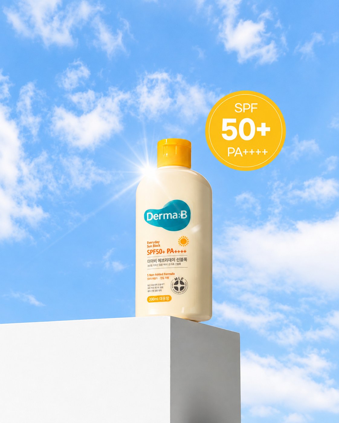 Derma:B Everyday Sunscreen SPF 50+ 200ml