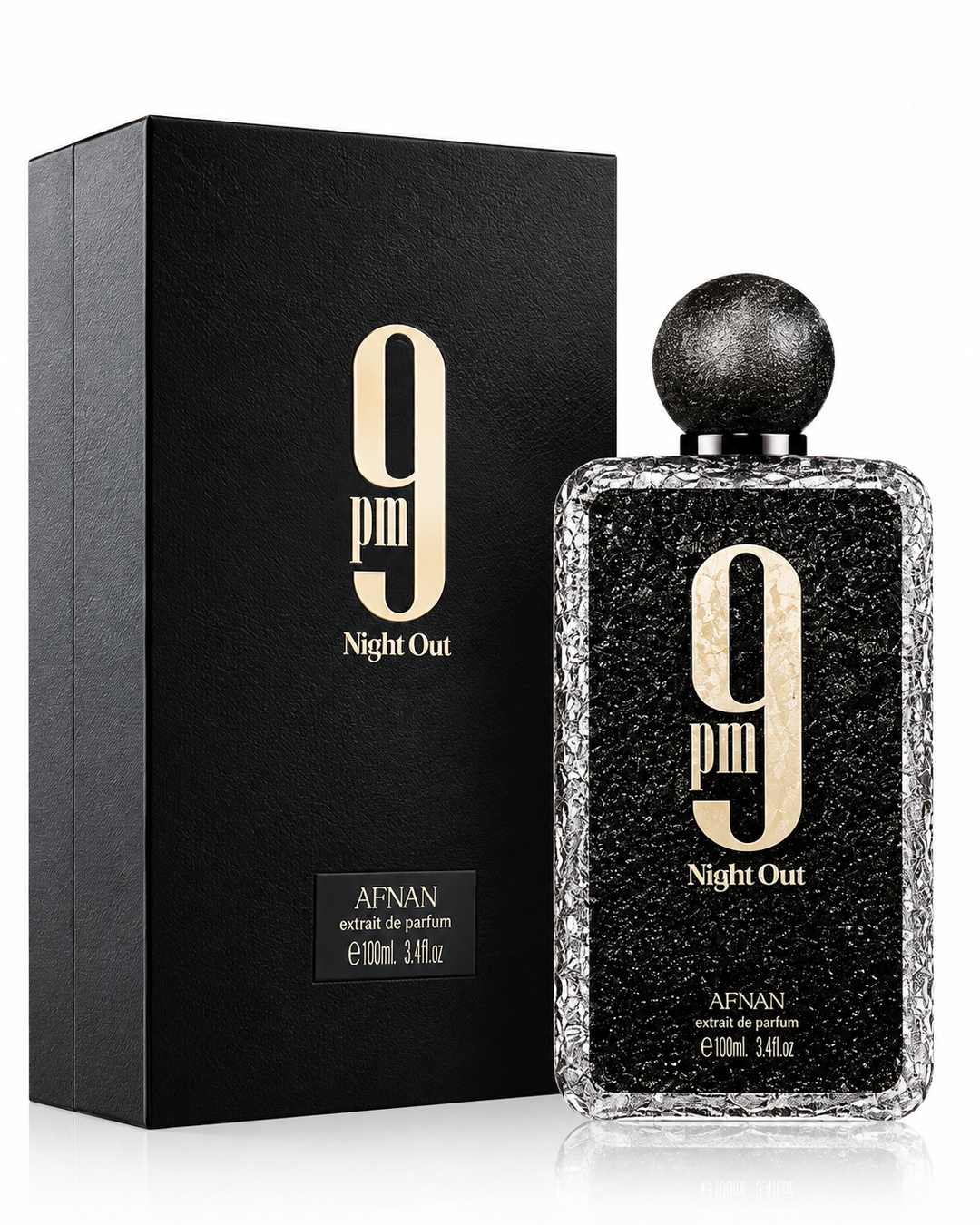 Afnan 9 PM Night Out Unisex Extrait de Parfum, 3.4 Fl. Oz — 2 of 3