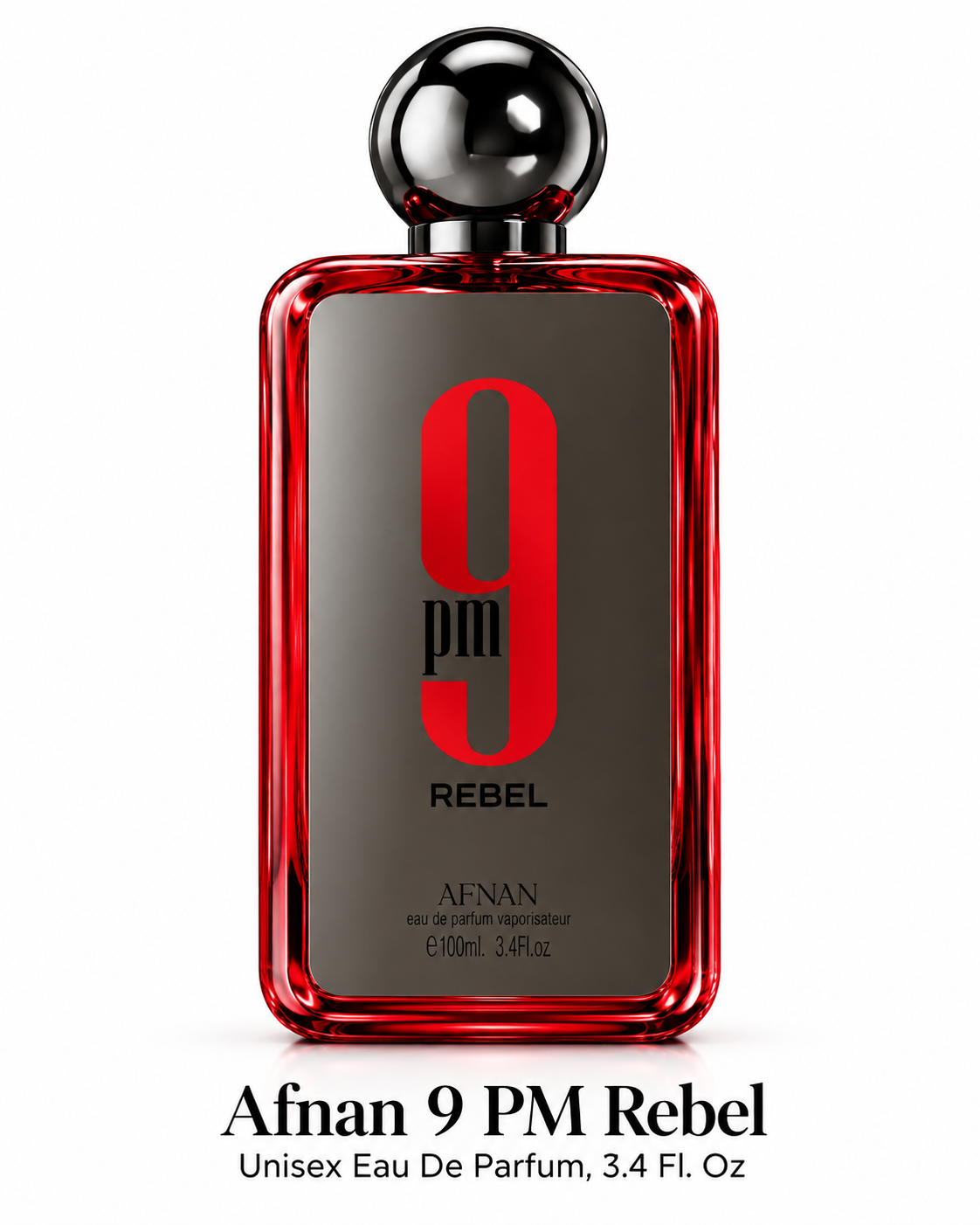 Afnan 9 PM Rebel Unisex Eau De Parfum, 3.4 Fl. Oz — 3 of 3